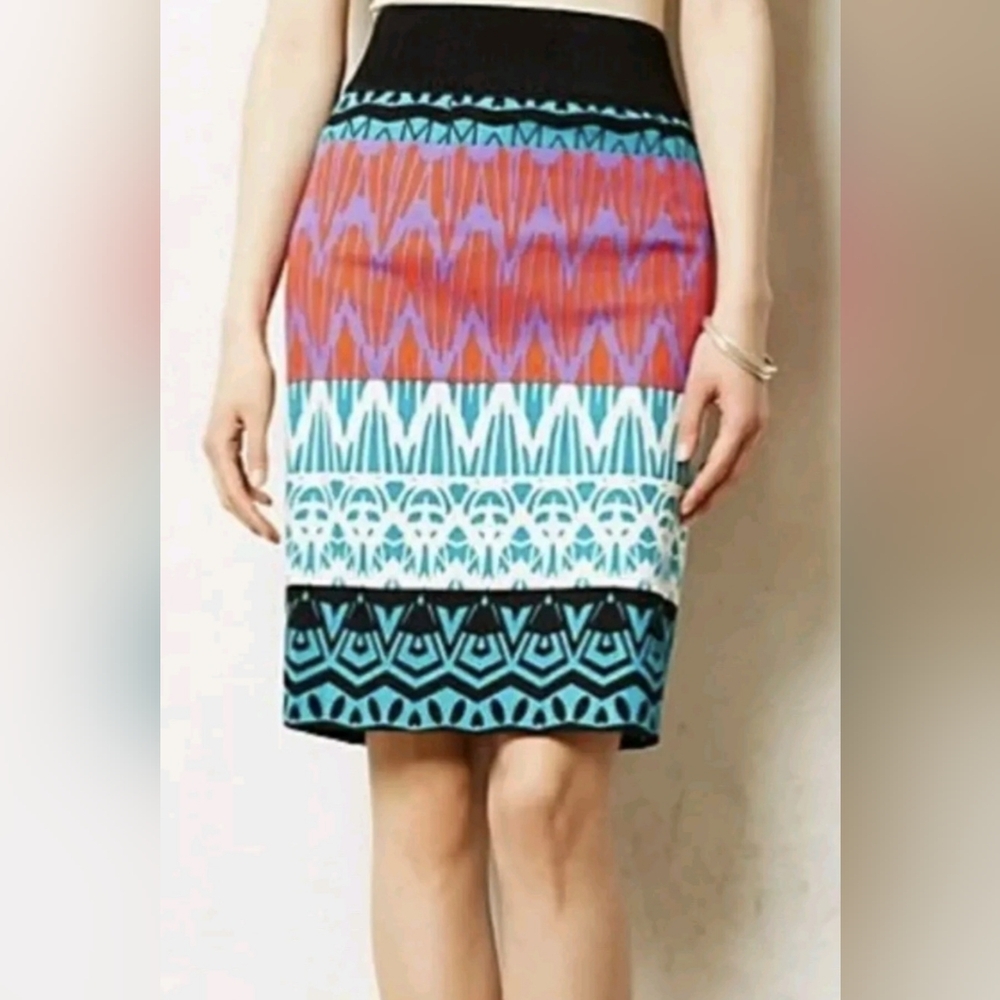 Anthropologie Plenty by Tracy Reese women's size 10 colorful skirt - Picture 1 of 6